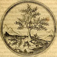 Picture 11 of 302 from Joachimi Camerarii Symbolorvm et emblematvm centvriæ tres. I. Ex herbis & stirpibus. II. Ex animalibus quadrupedibus. III. Ex volatilibus & insectis. Accessit noviter centvria IV. Ex aquatilibus & reptilibus. Cvm figvris æneis (1605), leaf 18