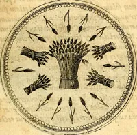 Picture 140 of 302 from Joachimi Camerarii Symbolorvm et emblematvm centvriæ tres. I. Ex herbis & stirpibus. II. Ex animalibus quadrupedibus. III. Ex volatilibus & insectis. Accessit noviter centvria IV. Ex aquatilibus & reptilibus. Cvm figvris æneis (1605), leaf 186