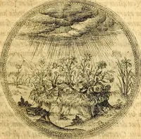 An illustration from Joachimi Camerarii Symbolorvm et emblematvm centvriæ tres. I. Ex herbis & stirpibus. II. Ex animalibus quadrupedibus. III. Ex volatilibus & insectis. Accessit noviter centvria IV. Ex aquatilibus & reptilibus. Cvm figvris æneis (1605)