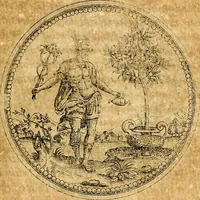 An illustration from Joachimi Camerarii Symbolorvm et emblematvm centvriæ tres. I. Ex herbis & stirpibus. II. Ex animalibus quadrupedibus. III. Ex volatilibus & insectis. Accessit noviter centvria IV. Ex aquatilibus & reptilibus. Cvm figvris æneis (1605)