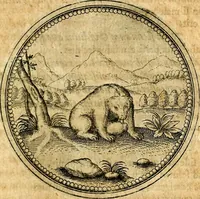 Picture 202 of 591 from Joachimi Camerarii Symbolorvm et emblematvm centvriæ tres. I. Ex herbis & stirpibus. II. Ex animalibus quadrupedibus. III. Ex volatilibus & insectis. Accessit noviter centvria IV. Ex aquatilibus & reptilibus. Cvm figvris æneis (1605), leaf 256