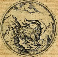An illustration from Joachimi Camerarii Symbolorvm et emblematvm centvriæ tres. I. Ex herbis & stirpibus. II. Ex animalibus quadrupedibus. III. Ex volatilibus & insectis. Accessit noviter centvria IV. Ex aquatilibus & reptilibus. Cvm figvris æneis (1605)