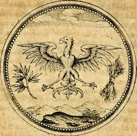 An illustration from Joachimi Camerarii Symbolorvm et emblematvm centvriæ tres. I. Ex herbis & stirpibus. II. Ex animalibus quadrupedibus. III. Ex volatilibus & insectis. Accessit noviter centvria IV. Ex aquatilibus & reptilibus. Cvm figvris æneis (1605)
