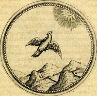 An illustration from Joachimi Camerarii Symbolorvm et emblematvm centvriæ tres. I. Ex herbis & stirpibus. II. Ex animalibus quadrupedibus. III. Ex volatilibus & insectis. Accessit noviter centvria IV. Ex aquatilibus & reptilibus. Cvm figvris æneis (1605)