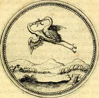 An illustration from Joachimi Camerarii Symbolorvm et emblematvm centvriæ tres. I. Ex herbis & stirpibus. II. Ex animalibus quadrupedibus. III. Ex volatilibus & insectis. Accessit noviter centvria IV. Ex aquatilibus & reptilibus. Cvm figvris æneis (1605)