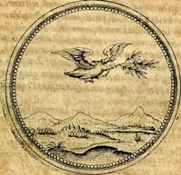 An illustration from Joachimi Camerarii Symbolorvm et emblematvm centvriæ tres. I. Ex herbis & stirpibus. II. Ex animalibus quadrupedibus. III. Ex volatilibus & insectis. Accessit noviter centvria IV. Ex aquatilibus & reptilibus. Cvm figvris æneis (1605)