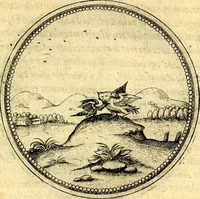 Picture 419 of 591 from Joachimi Camerarii Symbolorvm et emblematvm centvriæ tres. I. Ex herbis & stirpibus. II. Ex animalibus quadrupedibus. III. Ex volatilibus & insectis. Accessit noviter centvria IV. Ex aquatilibus & reptilibus. Cvm figvris æneis (1605), leaf 572