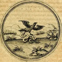 Picture 425 of 591 from Joachimi Camerarii Symbolorvm et emblematvm centvriæ tres. I. Ex herbis & stirpibus. II. Ex animalibus quadrupedibus. III. Ex volatilibus & insectis. Accessit noviter centvria IV. Ex aquatilibus & reptilibus. Cvm figvris æneis (1605), leaf 580