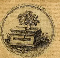 An illustration from Joachimi Camerarii Symbolorvm et emblematvm centvriæ tres. I. Ex herbis & stirpibus. II. Ex animalibus quadrupedibus. III. Ex volatilibus & insectis. Accessit noviter centvria IV. Ex aquatilibus & reptilibus. Cvm figvris æneis (1605)