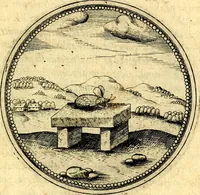 An illustration from Joachimi Camerarii Symbolorvm et emblematvm centvriæ tres. I. Ex herbis & stirpibus. II. Ex animalibus quadrupedibus. III. Ex volatilibus & insectis. Accessit noviter centvria IV. Ex aquatilibus & reptilibus. Cvm figvris æneis (1605)