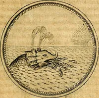 An illustration from Joachimi Camerarii Symbolorvm et emblematvm centvriæ tres. I. Ex herbis & stirpibus. II. Ex animalibus quadrupedibus. III. Ex volatilibus & insectis. Accessit noviter centvria IV. Ex aquatilibus & reptilibus. Cvm figvris æneis (1605)
