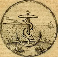 An illustration from Joachimi Camerarii Symbolorvm et emblematvm centvriæ tres. I. Ex herbis & stirpibus. II. Ex animalibus quadrupedibus. III. Ex volatilibus & insectis. Accessit noviter centvria IV. Ex aquatilibus & reptilibus. Cvm figvris æneis (1605)