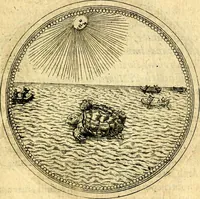 An illustration from Joachimi Camerarii Symbolorvm et emblematvm centvriæ tres. I. Ex herbis & stirpibus. II. Ex animalibus quadrupedibus. III. Ex volatilibus & insectis. Accessit noviter centvria IV. Ex aquatilibus & reptilibus. Cvm figvris æneis (1605)