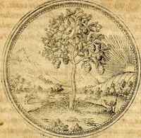 Picture 51 of 591 from Joachimi Camerarii Symbolorvm et emblematvm centvriæ tres. I. Ex herbis & stirpibus. II. Ex animalibus quadrupedibus. III. Ex volatilibus & insectis. Accessit noviter centvria IV. Ex aquatilibus & reptilibus. Cvm figvris æneis (1605), leaf 74