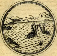 An illustration from Joachimi Camerarii Symbolorvm et emblematvm centvriæ tres. I. Ex herbis & stirpibus. II. Ex animalibus quadrupedibus. III. Ex volatilibus & insectis. Accessit noviter centvria IV. Ex aquatilibus & reptilibus. Cvm figvris æneis (1605)