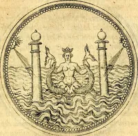 An illustration from Joachimi Camerarii Symbolorvm et emblematvm centvriæ tres. I. Ex herbis & stirpibus. II. Ex animalibus quadrupedibus. III. Ex volatilibus & insectis. Accessit noviter centvria IV. Ex aquatilibus & reptilibus. Cvm figvris æneis (1605)