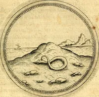 Picture 569 of 591 from Joachimi Camerarii Symbolorvm et emblematvm centvriæ tres. I. Ex herbis & stirpibus. II. Ex animalibus quadrupedibus. III. Ex volatilibus & insectis. Accessit noviter centvria IV. Ex aquatilibus & reptilibus. Cvm figvris æneis (1605), leaf 800