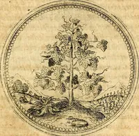 An illustration from Joachimi Camerarii Symbolorvm et emblematvm centvriæ tres. I. Ex herbis & stirpibus. II. Ex animalibus quadrupedibus. III. Ex volatilibus & insectis. Accessit noviter centvria IV. Ex aquatilibus & reptilibus. Cvm figvris æneis (1605)