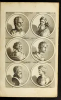 Picture 8 of 42 from Joachimi de Sandrart ... Academia nobilissimæ artis pictoriæ. : Sive Dē veris & genuinis hujusdem proprietatibus, theorematibus, secretis atque requisitis aliis ... instructio fundamentalis ... : Unà cum artificum tam Ægyptiorum, Græcorum & Romanorum; quàm Italorum, Gallorum, Anglorum, Germanorum, Belgarum, aliorumq[ue] ... vitis atque encomiis ... eorundemque, plusquàm ducentis iconibus ... ære expressis, erecta atq[ue] publicata (1683), leaf 101