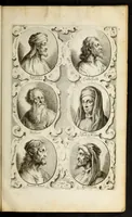 Picture 14 of 42 from Joachimi de Sandrart ... Academia nobilissimæ artis pictoriæ. : Sive Dē veris & genuinis hujusdem proprietatibus, theorematibus, secretis atque requisitis aliis ... instructio fundamentalis ... : Unà cum artificum tam Ægyptiorum, Græcorum & Romanorum; quàm Italorum, Gallorum, Anglorum, Germanorum, Belgarum, aliorumq[ue] ... vitis atque encomiis ... eorundemque, plusquàm ducentis iconibus ... ære expressis, erecta atq[ue] publicata (1683), leaf 151