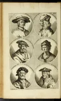 Picture 25 of 42 from Joachimi de Sandrart ... Academia nobilissimæ artis pictoriæ. : Sive Dē veris & genuinis hujusdem proprietatibus, theorematibus, secretis atque requisitis aliis ... instructio fundamentalis ... : Unà cum artificum tam Ægyptiorum, Græcorum & Romanorum; quàm Italorum, Gallorum, Anglorum, Germanorum, Belgarum, aliorumq[ue] ... vitis atque encomiis ... eorundemque, plusquàm ducentis iconibus ... ære expressis, erecta atq[ue] publicata (1683), leaf 308