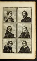 Picture 34 of 42 from Joachimi de Sandrart ... Academia nobilissimæ artis pictoriæ. : Sive Dē veris & genuinis hujusdem proprietatibus, theorematibus, secretis atque requisitis aliis ... instructio fundamentalis ... : Unà cum artificum tam Ægyptiorum, Græcorum & Romanorum; quàm Italorum, Gallorum, Anglorum, Germanorum, Belgarum, aliorumq[ue] ... vitis atque encomiis ... eorundemque, plusquàm ducentis iconibus ... ære expressis, erecta atq[ue] publicata (1683), leaf 465