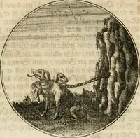 An illustration from Joannes de Boria Moralische Sinn-Bilder (1698)