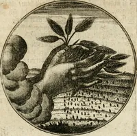 An illustration from Joannes de Boria Moralische Sinn-Bilder (1698)