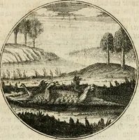 An illustration from Joannes de Boria Moralische Sinn-Bilder (1698)