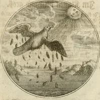 An illustration from Joannes de Boria Moralische Sinn-Bilder (1698)