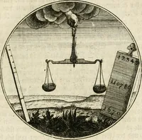 An illustration from Joannes de Boria Moralische Sinn-Bilder (1698)