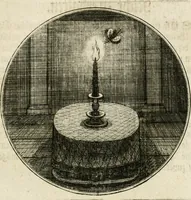 An illustration from Joannes de Boria Moralische Sinn-Bilder (1698)