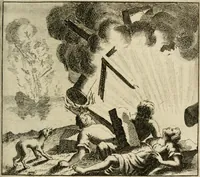 An illustration from Joannes Michaelis von der Ketten ... Apelles symbolicus (1699)