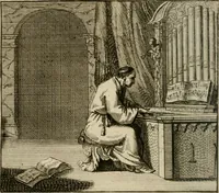 An illustration from Joannes Michaelis von der Ketten ... Apelles symbolicus (1699)