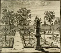An illustration from Joannes Michaelis von der Ketten ... Apelles symbolicus (1699)