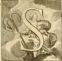 An illustration from Joannis Ciampini Romani, magistri brevium gratiae ... Opera, in tres tomos distributa : acesserunt eiusdem Ciampini opuscula quaedam selectiora : item appendix, seu notae, in quibus nonnulla post eius obitum innovata recensentur : ac demum auctoris vita, nunc primùm ipsius operibus addita (1747)