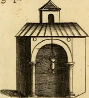 An illustration from Joannis Ciampini Romani, magistri brevium gratiae ... Opera, in tres tomos distributa : acesserunt eiusdem Ciampini opuscula quaedam selectiora : item appendix, seu notae, in quibus nonnulla post eius obitum innovata recensentur : ac demum auctoris vita, nunc primùm ipsius operibus addita (1747)