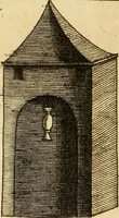 An illustration from Joannis Ciampini Romani, magistri brevium gratiae ... Opera, in tres tomos distributa : acesserunt eiusdem Ciampini opuscula quaedam selectiora : item appendix, seu notae, in quibus nonnulla post eius obitum innovata recensentur : ac demum auctoris vita, nunc primùm ipsius operibus addita (1747)