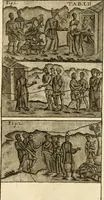 An illustration from Joannis Ciampini Romani, magistri brevium gratiae ... Opera, in tres tomos distributa : acesserunt eiusdem Ciampini opuscula quaedam selectiora : item appendix, seu notae, in quibus nonnulla post eius obitum innovata recensentur : ac demum auctoris vita, nunc primùm ipsius operibus addita (1747)