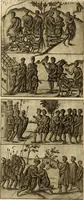 An illustration from Joannis Ciampini Romani, magistri brevium gratiae ... Opera, in tres tomos distributa : acesserunt eiusdem Ciampini opuscula quaedam selectiora : item appendix, seu notae, in quibus nonnulla post eius obitum innovata recensentur : ac demum auctoris vita, nunc primùm ipsius operibus addita (1747)