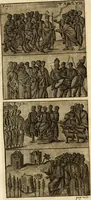 An illustration from Joannis Ciampini Romani, magistri brevium gratiae ... Opera, in tres tomos distributa : acesserunt eiusdem Ciampini opuscula quaedam selectiora : item appendix, seu notae, in quibus nonnulla post eius obitum innovata recensentur : ac demum auctoris vita, nunc primùm ipsius operibus addita (1747)