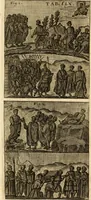 An illustration from Joannis Ciampini Romani, magistri brevium gratiae ... Opera, in tres tomos distributa : acesserunt eiusdem Ciampini opuscula quaedam selectiora : item appendix, seu notae, in quibus nonnulla post eius obitum innovata recensentur : ac demum auctoris vita, nunc primùm ipsius operibus addita (1747)