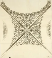 An illustration from Joannis Ciampini Romani, magistri brevium gratiae ... Opera, in tres tomos distributa : acesserunt eiusdem Ciampini opuscula quaedam selectiora : item appendix, seu notae, in quibus nonnulla post eius obitum innovata recensentur : ac demum auctoris vita, nunc primùm ipsius operibus addita (1747)
