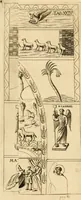 An illustration from Joannis Ciampini Romani, magistri brevium gratiae ... Opera, in tres tomos distributa : acesserunt eiusdem Ciampini opuscula quaedam selectiora : item appendix, seu notae, in quibus nonnulla post eius obitum innovata recensentur : ac demum auctoris vita, nunc primùm ipsius operibus addita (1747)