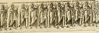 An illustration from Joannis Ciampini Romani, magistri brevium gratiae ... Opera, in tres tomos distributa : acesserunt eiusdem Ciampini opuscula quaedam selectiora : item appendix, seu notae, in quibus nonnulla post eius obitum innovata recensentur : ac demum auctoris vita, nunc primùm ipsius operibus addita (1747)