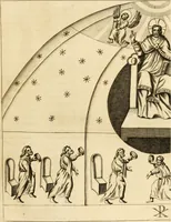 An illustration from Joannis Ciampini Romani, magistri brevium gratiae ... Opera, in tres tomos distributa : acesserunt eiusdem Ciampini opuscula quaedam selectiora : item appendix, seu notae, in quibus nonnulla post eius obitum innovata recensentur : ac demum auctoris vita, nunc primùm ipsius operibus addita (1747)