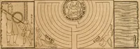 An illustration from Joannis Ciampini Romani, magistri brevium gratiae ... Opera, in tres tomos distributa : acesserunt eiusdem Ciampini opuscula quaedam selectiora : item appendix, seu notae, in quibus nonnulla post eius obitum innovata recensentur : ac demum auctoris vita, nunc primùm ipsius operibus addita (1747)