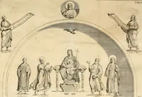 Picture 105 of 168 from Joannis Ciampini Romani, magistri brevium gratiae ... Opera, in tres tomos distributa : acesserunt eiusdem Ciampini opuscula quaedam selectiora : item appendix, seu notae, in quibus nonnulla post eius obitum innovata recensentur : ac demum auctoris vita, nunc primùm ipsius operibus addita (1747), leaf 293