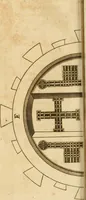 An illustration from Joannis Ciampini Romani, magistri brevium gratiae ... Opera, in tres tomos distributa : acesserunt eiusdem Ciampini opuscula quaedam selectiora : item appendix, seu notae, in quibus nonnulla post eius obitum innovata recensentur : ac demum auctoris vita, nunc primùm ipsius operibus addita (1747)
