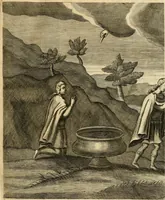 An illustration from Joannis Ciampini Romani, magistri brevium gratiae ... Opera, in tres tomos distributa : acesserunt eiusdem Ciampini opuscula quaedam selectiora : item appendix, seu notae, in quibus nonnulla post eius obitum innovata recensentur : ac demum auctoris vita, nunc primùm ipsius operibus addita (1747)